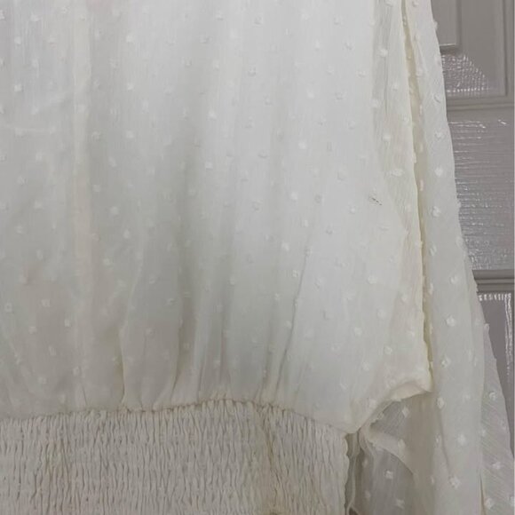 NWT Boho Cream/Beige Dress Small - Picture 4 of 4